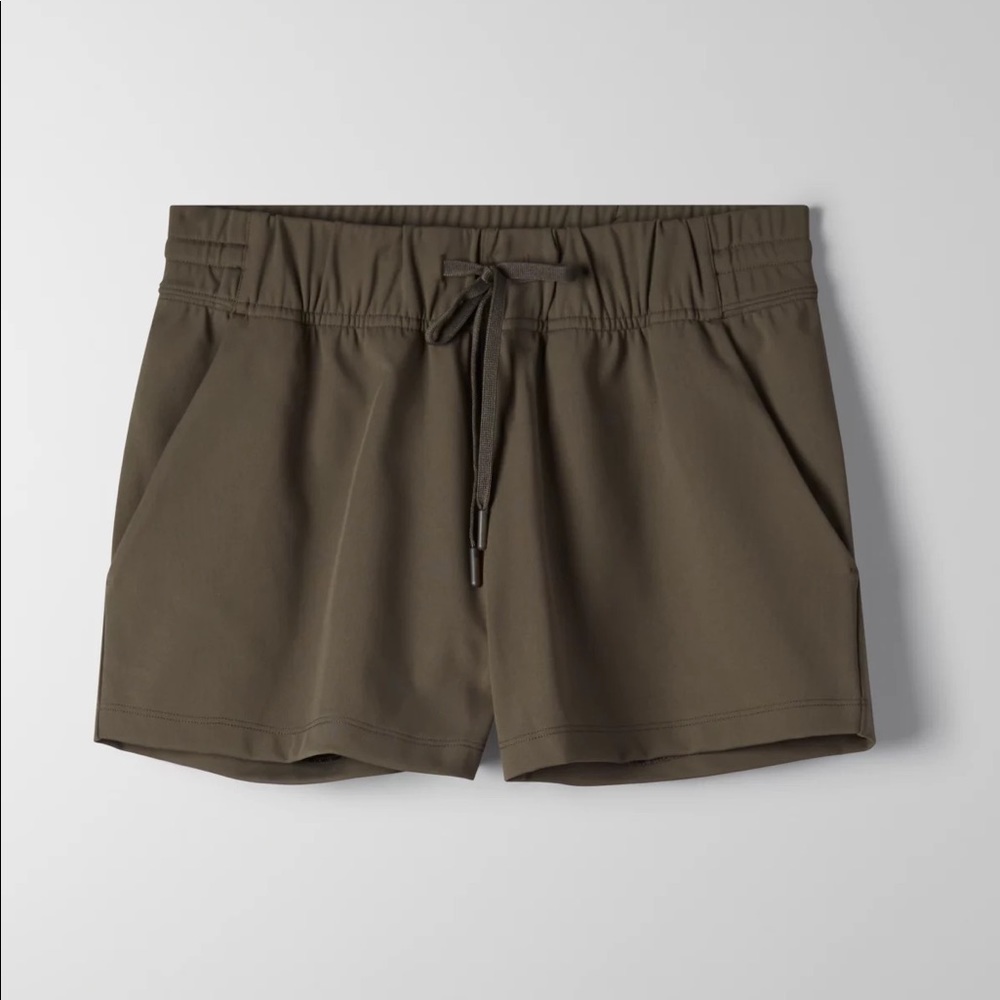 Aritzia Green Shorts